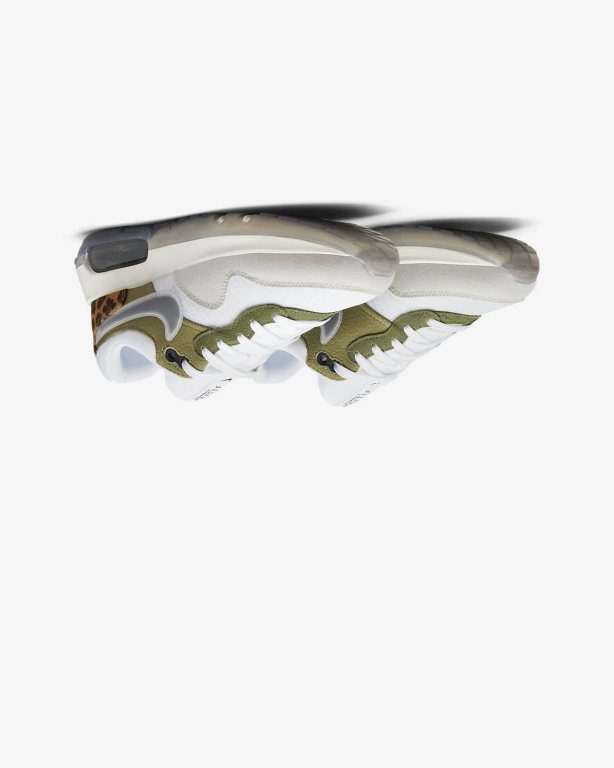 Nike Air Max Motif Next Nature Kiz Çocuk Koşu Ayakkabısı White/Green/Black | MRQYW7325