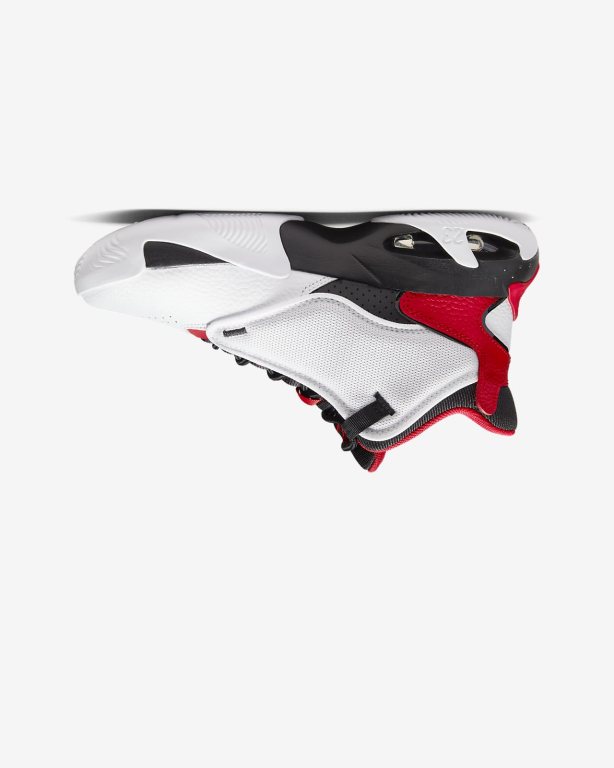 Nike Max Aura 4 Kiz Çocuk Koşu Ayakkabısı White/Red/Black | HTQYA9475