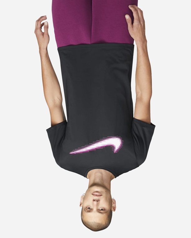 Nike Pro Dri-FIT Erkek Üstler Black/Pink | LNWYZ3801