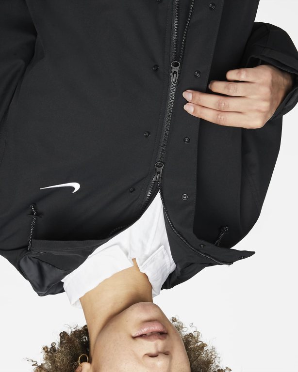 Nike Sportswear Essential Storm-FIT Kadın Ceket Black/White | WFCQP3416