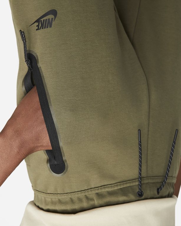 Nike Sportswear Tech Fleece Erkek Pantolon Olive/Black | MSTGE4928