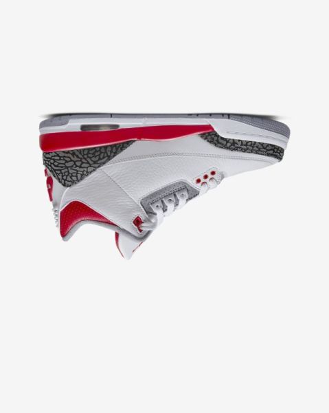 Nike Air 3 Retro Kiz Çocuk Koşu Ayakkabısı White/Black/Grey/Red | YJHXD2845