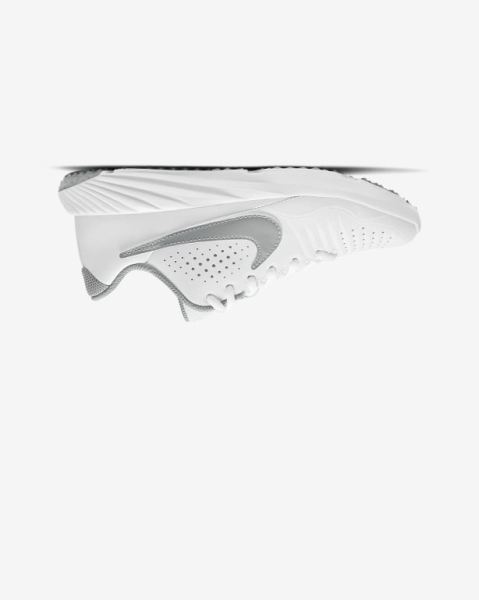 Nike Alpha Huarache 3 Turf Erkek Çocuk Beyzbol Ayakkabısı White/White/Grey/Grey | WGZIL9753