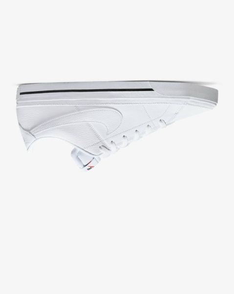 Nike Court Legacy Erkek Ayakkabı White/Black/White | RFQWX2134