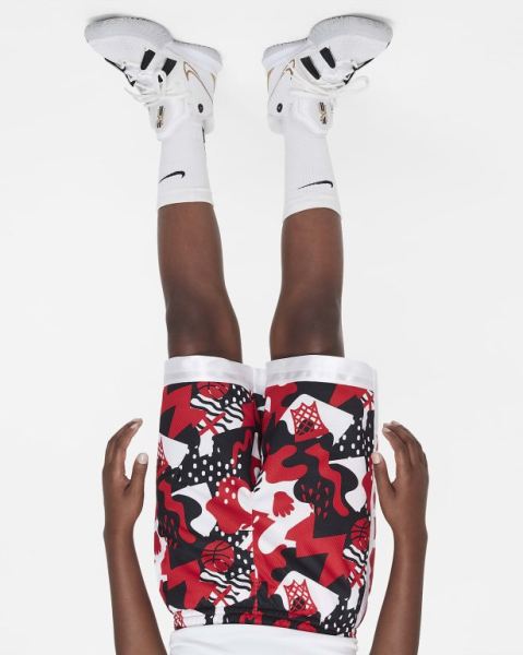 Nike Dri-FIT Elite Erkek Çocuk Şort Red/White/Black | THWIA5670