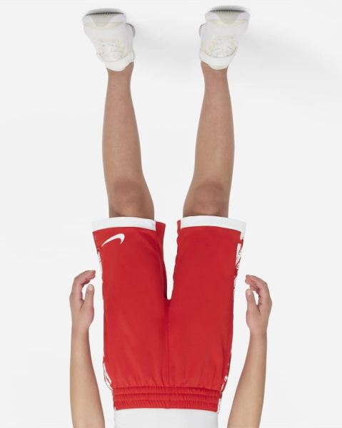 Nike Dri-FIT Trophy Erkek Çocuk Şort Red/White/White | PIESR2097
