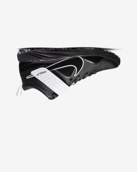 Nike Force Trout 7 Turf Erkek Çocuk Beyzbol Ayakkabısı Black/Turquoise/White | WNTUZ9208