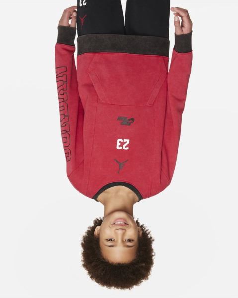 Nike Jumpman Erkek Çocuk Sweatshirt Kırmızı | QHGAI7609