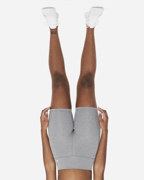 Nike One Kadın Şort Grey/White | WXAIP0327
