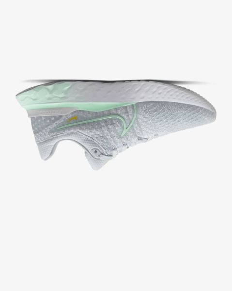 Nike React Infinity Run Flyknit 3 Kadın Yol Koşu Ayakkabısı Platinum/White/Green/Mint | SNDIR9258