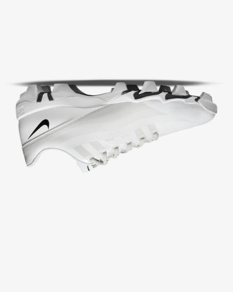 Nike Vapor Edge Shark Erkek Krampon White/Light Grey/Black | RIYXF1783